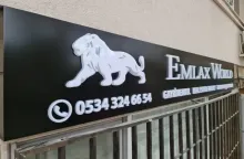 Işıksız Pleksi Tabela